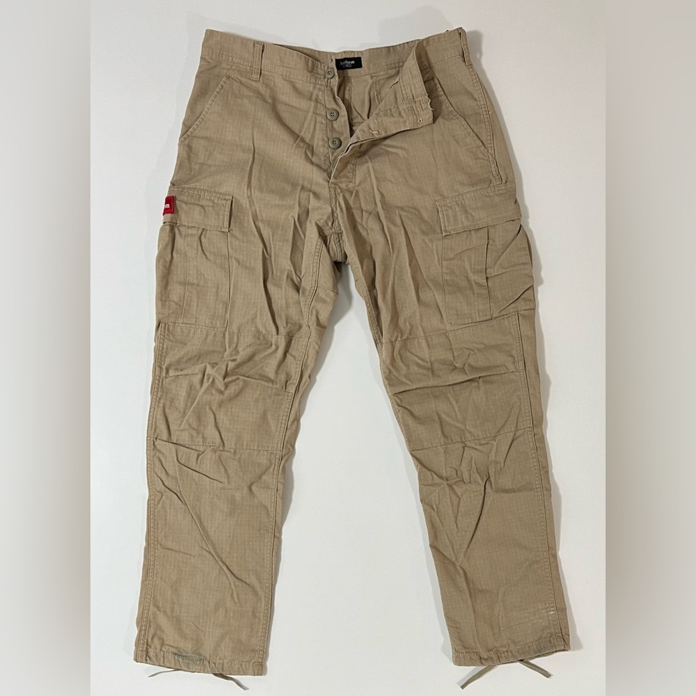 Artform Rip Stop Cargos Size M Tan Khaki Sand